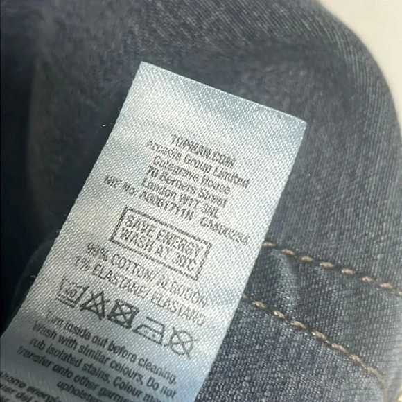 Topman  Stretch Skinny denim jeans. Size 30 R - Picture 12 of 13